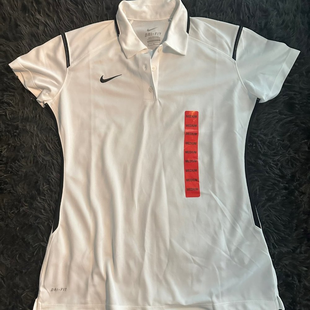 NWT Nike Dri-fit Golf Tennis Shirt - size Medium
